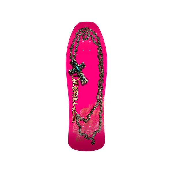 POWELL DECK REISSUE RAY UNDERHILL PINK GOLD FOIL 9. X 31.5