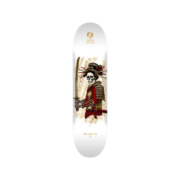 POWELL DECK YOSOZUMI ONNA BUGEISHA WHT GOLD FOIL 8.25 X 31.9