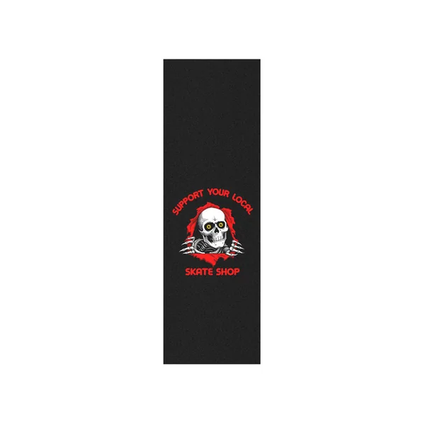 POWELL GRIP PLAQUE SUPPORT LOCAL SKATESHOP 9 X 33