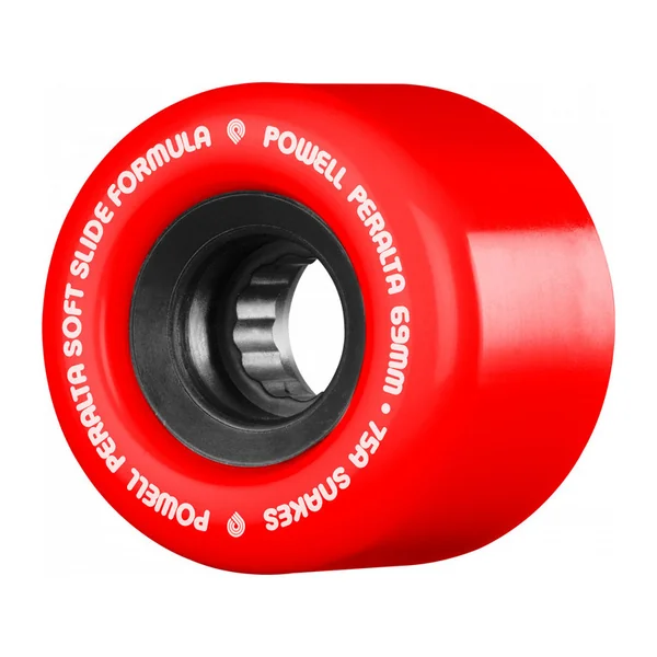 POWELL WHEELS (JEU DE 4) DH 69MM SNAKES II RED 75A