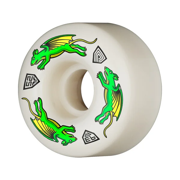 POWELL WHEELS (JEU DE 4) DRAGON 52MM X 34MM 93A RAT