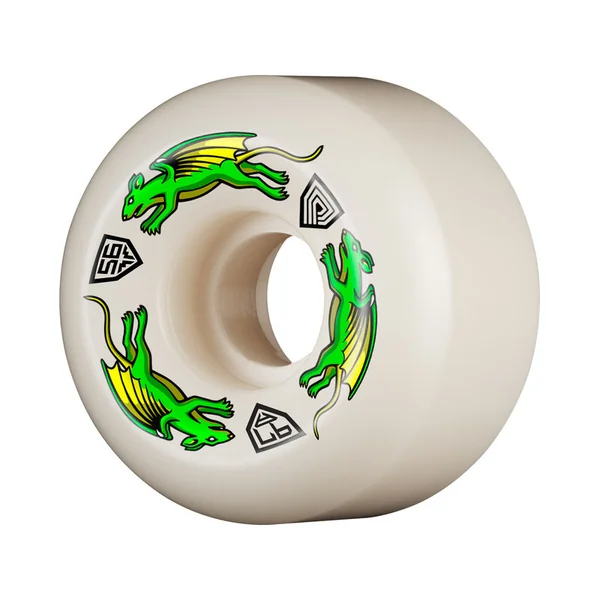 POWELL WHEELS (JEU DE 4) DRAGON 56MM X 36 97A V6 RAT