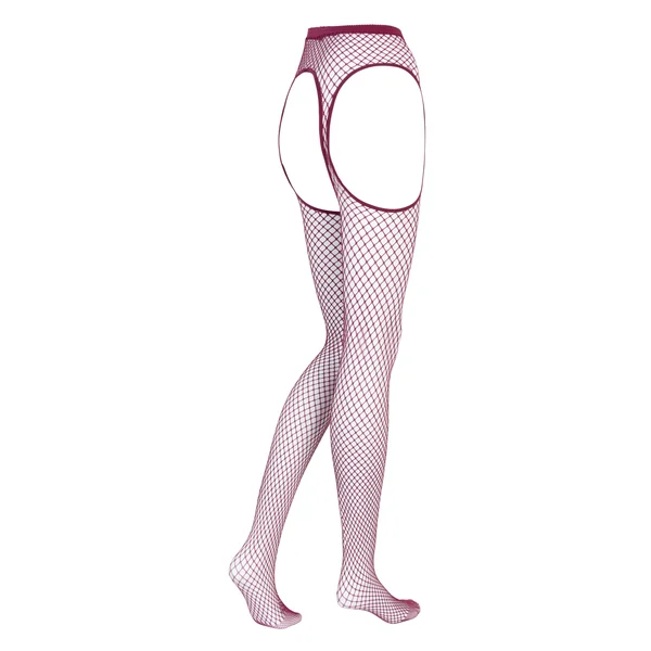 Private Collants ouverts - Rouge