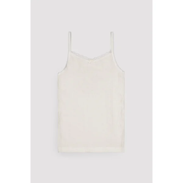 PRÉVENTE Ensemble de sous-vêtements pour enfants : t-shirt ivoire et slip