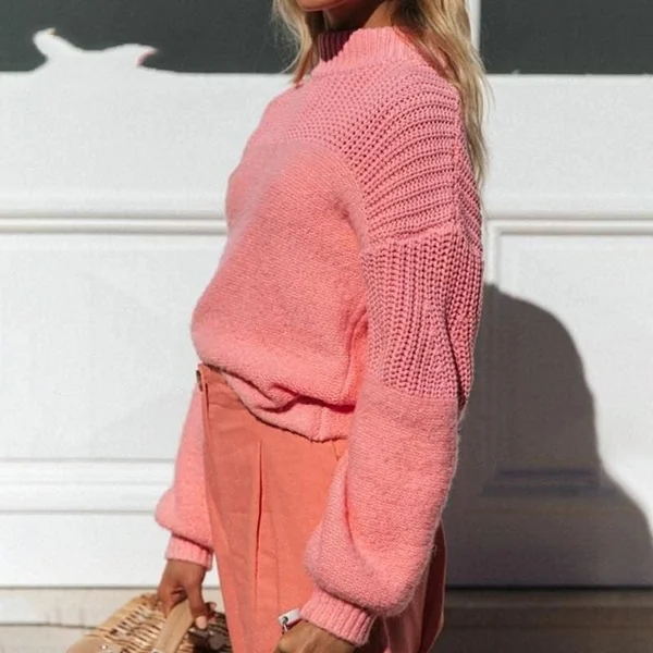 Pull Ample Bohème Crochet