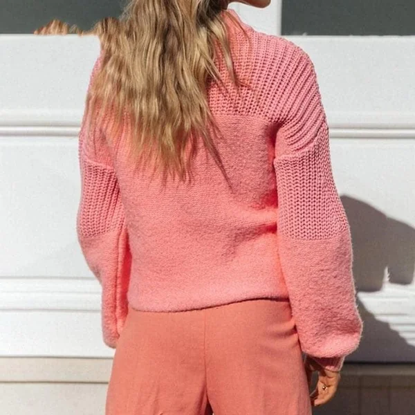 Pull Ample Bohème Crochet