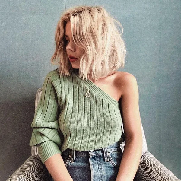 Pull Bohème Asymétrique