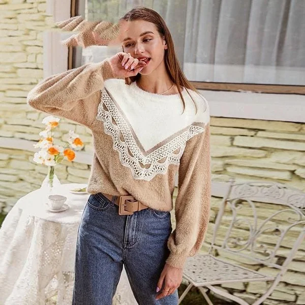 Pull-over Design Bohème