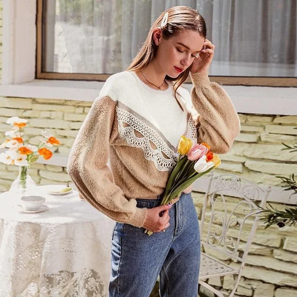 Pull-over Design Bohème