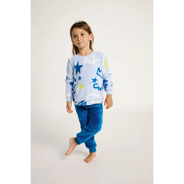 Pyjama imprimé pour enfants de 2 à 4 ans | MUYDEMI