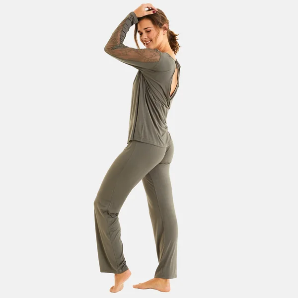 Pyjama kaki Smooth