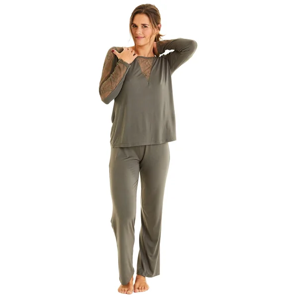 Pyjama kaki Smooth