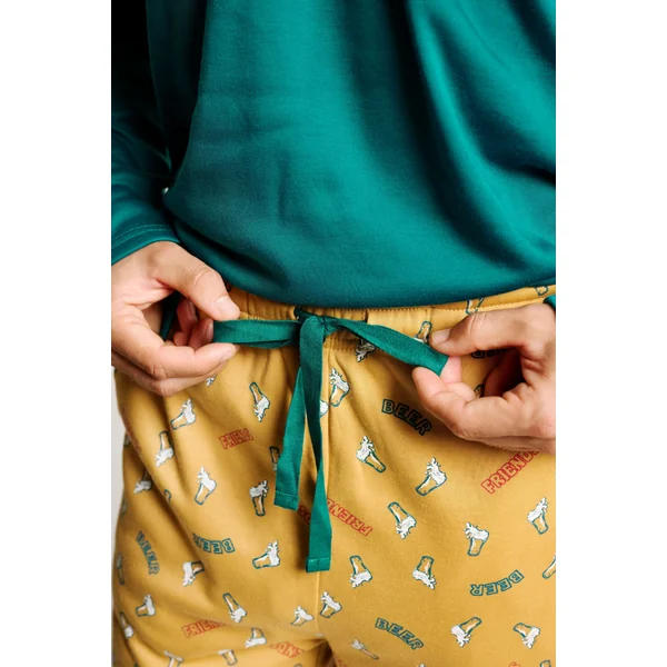 Pyjama long homme « Let's Beer Friends » | MUYDEMI