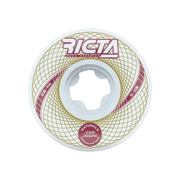 RICTA WHEELS (JEU DE 4) 51MM DESARMO VORTEX NAT SLIM 99A