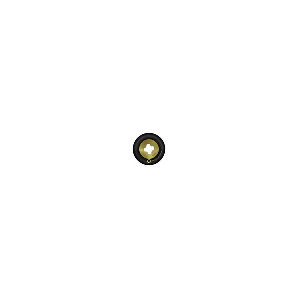 RICTA WHEELS (JEU DE 4) 53MM CHROME CORE BLACK GOLD 99A