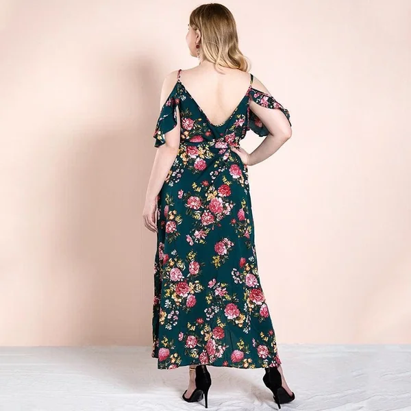 Robe Boho Été Grande Taille