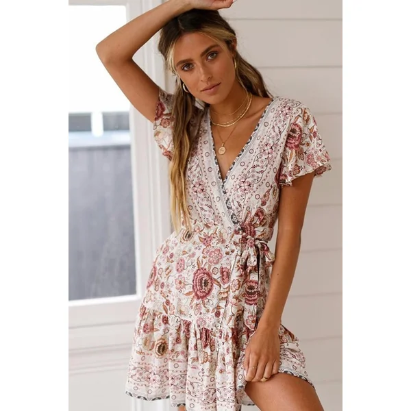 Robe bohème champêtre & chic