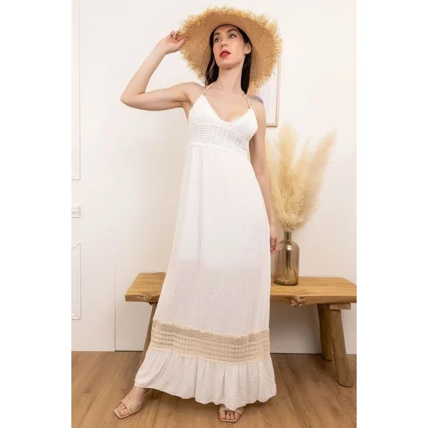 Robe Bohème Chic Crochet