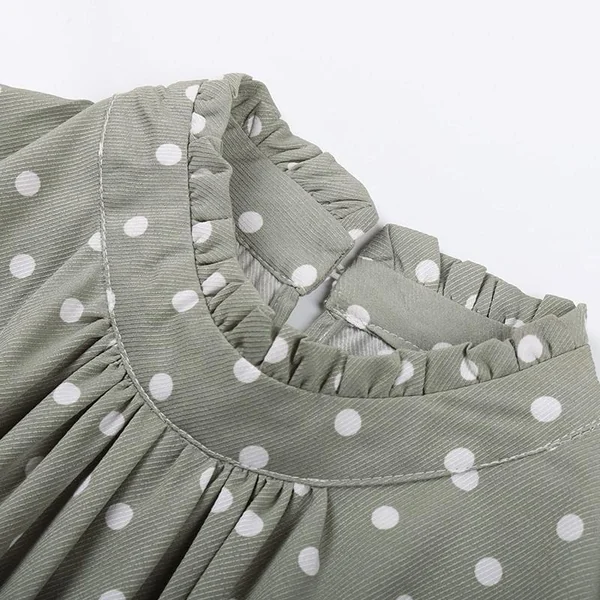 Robe Bohème Chic Imprimé Pois