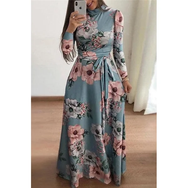 Robe Bohème Chic Manche Longue