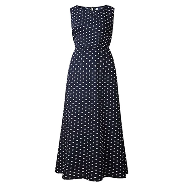 Robe Bohème Chic à Pois – Astrid