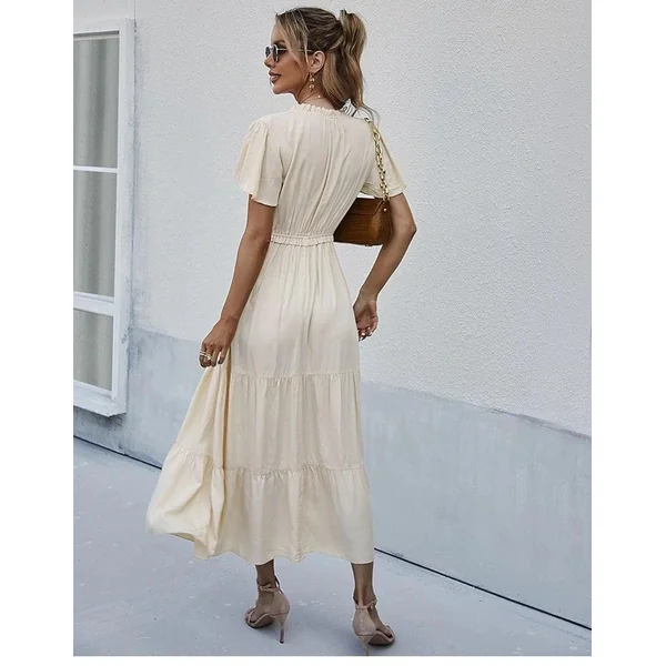 Robe Bohème Col V