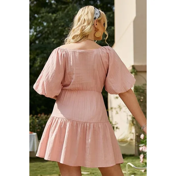 Robe Bohème Courte Grande Taille