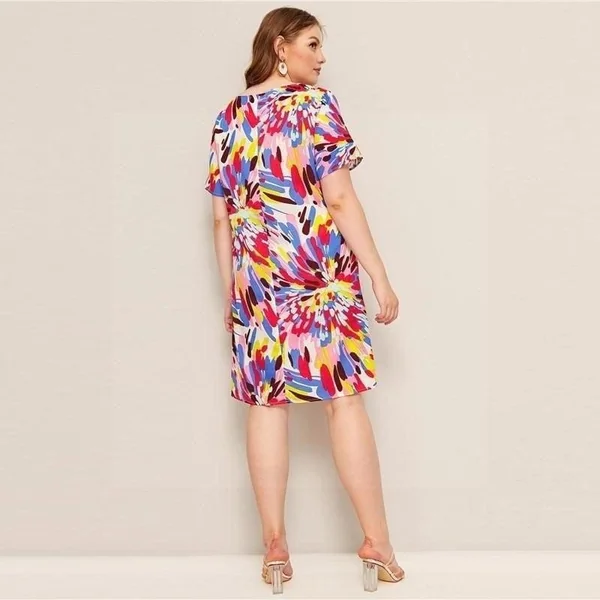 Robe bohème dentelle grande taille