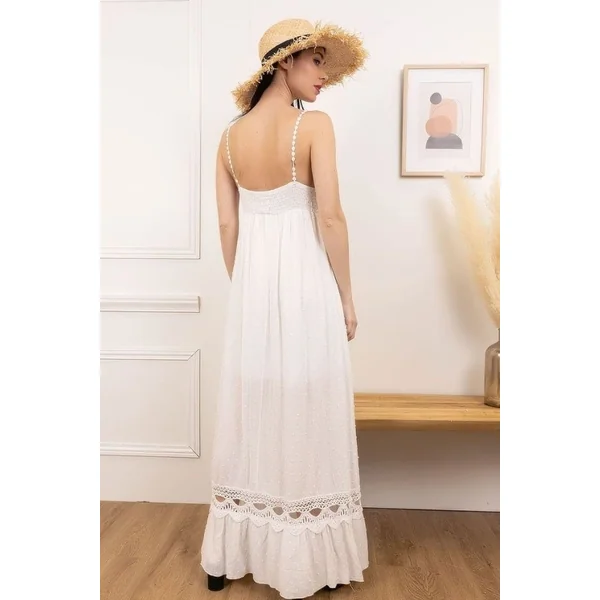 Robe Bohème Longue Blanche