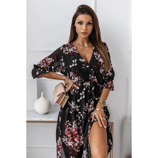 Robe Bohème Longue Fleurie