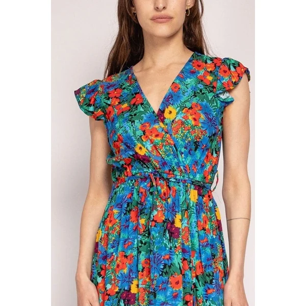 Robe Bohème Longue Fleurie