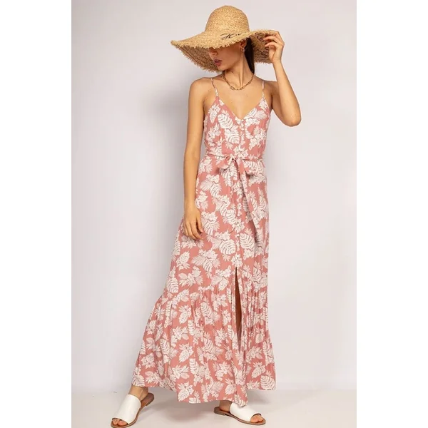 Robe Bohème Rose Poudré