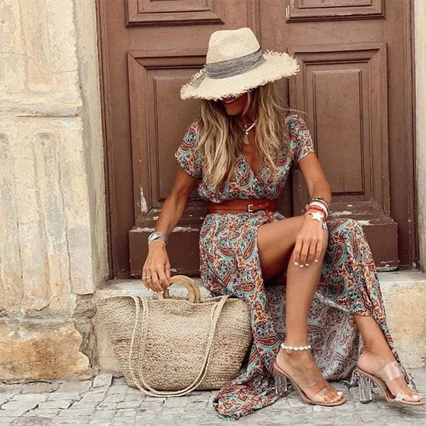 Robe bohémienne chic