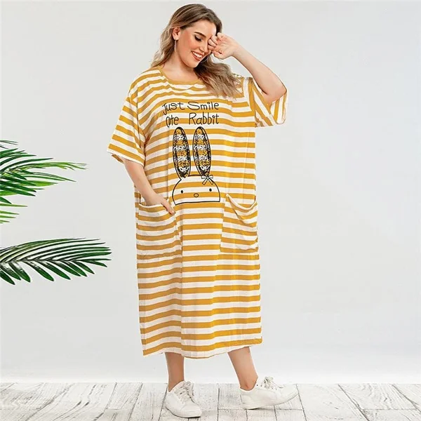 Robe Cartoon Légère et Confortable