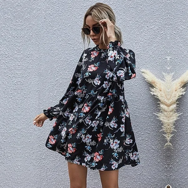 Robe champêtre bohème