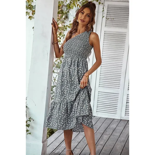 Robe Cocktail Mariage Champêtre Mi Longue