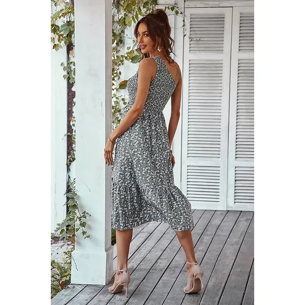 Robe Cocktail Mariage Champêtre Mi Longue