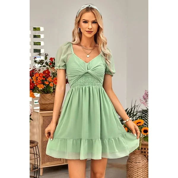 Robe Cérémonie Champêtre Chic Courte