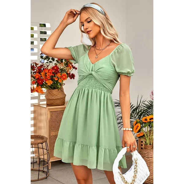 Robe Cérémonie Champêtre Chic Courte
