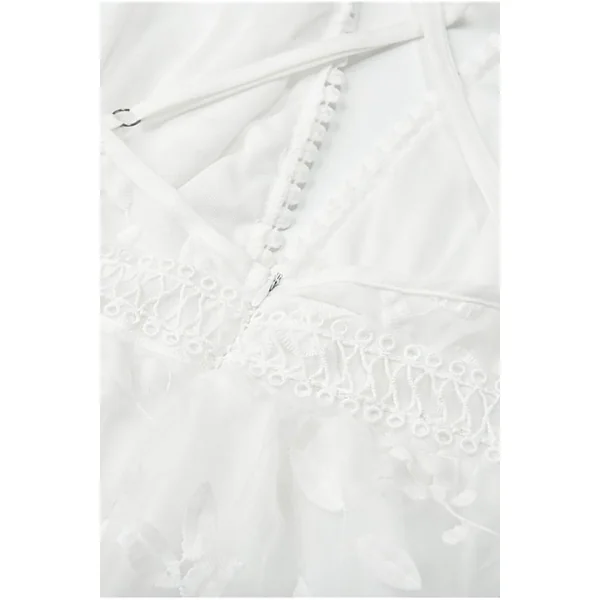Robe de Mariée Bohème Chic Courte – Pénélope
