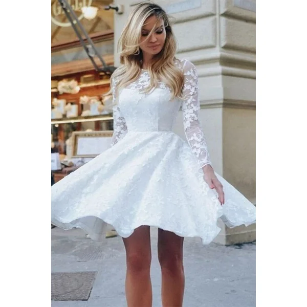 Robe de Mariée Courte Style Bohème – Victoire