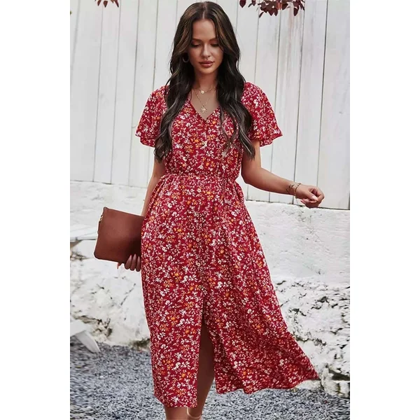 Robe de Soirée Bohème Chic – Léontine