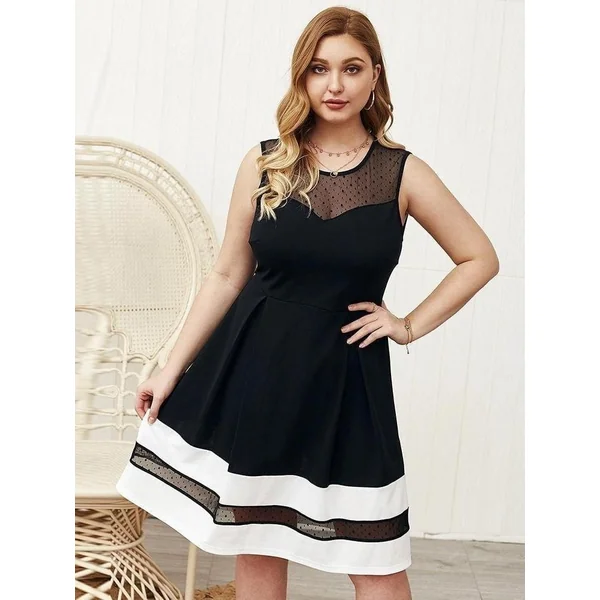 Robe Grande Taille Élégante
