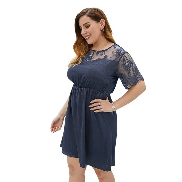 Robe Grande Taille Élégante