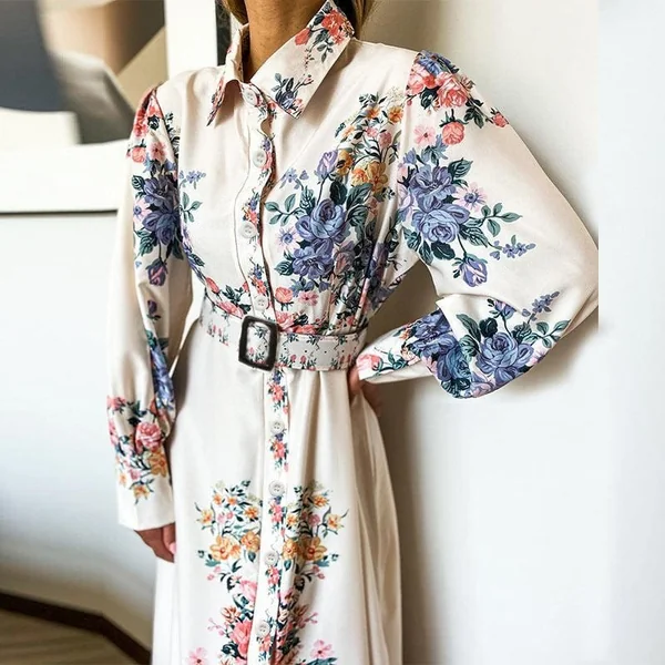 Robe Hippie Maxi Floral