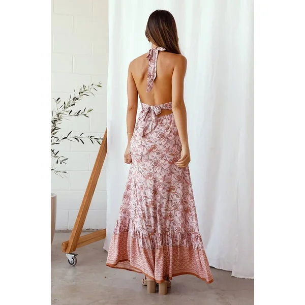 Robe Longue Bohème Champêtre
