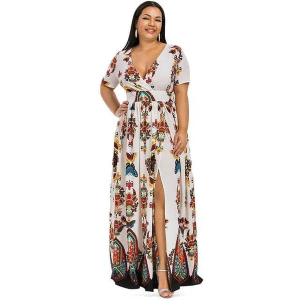 Robe Longue Bohème Chic Grande Taille