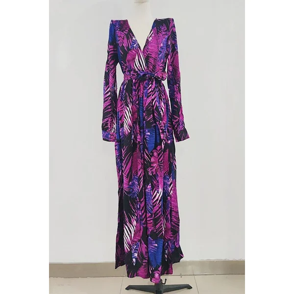 Robe Longue Bohème Exotique – Jade
