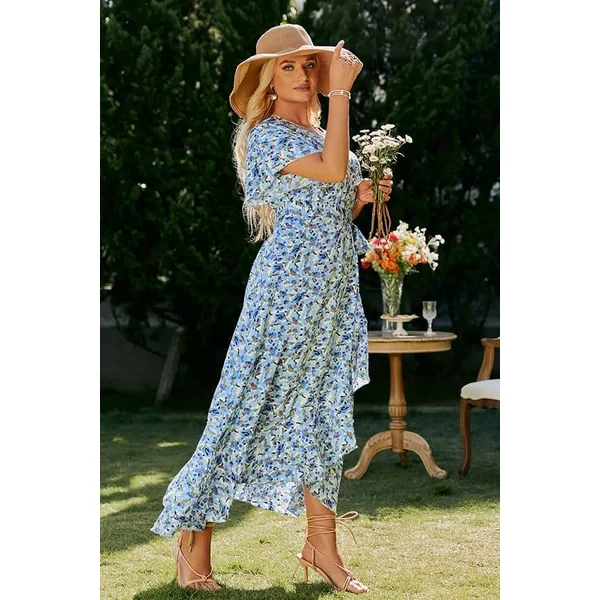 Robe Longue Champêtre Grande Taille