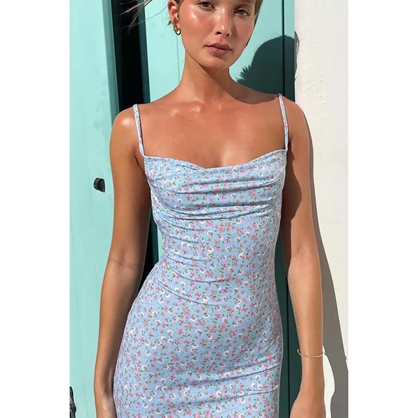 Robe Longue Dos Nu Bohème – Anouck
